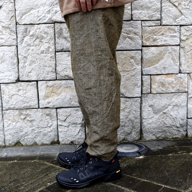【30% off sale】【2019 AW】Graphpaper(グラフペーパー)/Tweed Kibata Pants -LEAF-#GM193-40047(4)