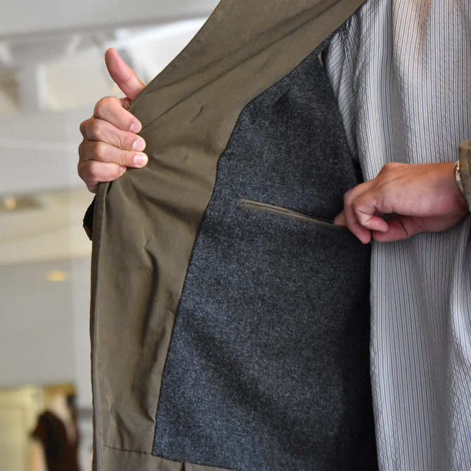 【2019 AW】COMOLI (コモリ) フーデッドコート(4)