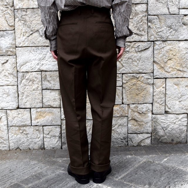 【2020 SS】NEAT(ニート)/ HOPSACK ''WIDE'' -KHAKI- #20-01HSW-KH(4)