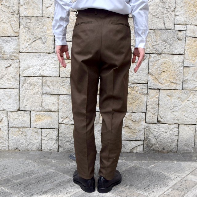 【2020 SS】NEAT(ニート)/ HOPSACK ''TAPERED'' -KHAKI- #20-01HST-KH(4)