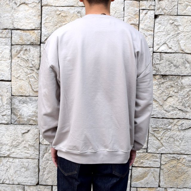 【2020 SS】AURALEE(オーラリー)/ SUPER SOFT SWEAT BIG P/O -GRAY- #A20SP02GU(4)