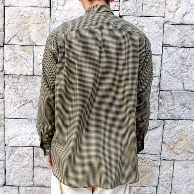 【2020 SS】YOKE(ヨーク)/ OVERSIED CHECK SHIRTS -YELLOW- #YK20SS0088SH(4)