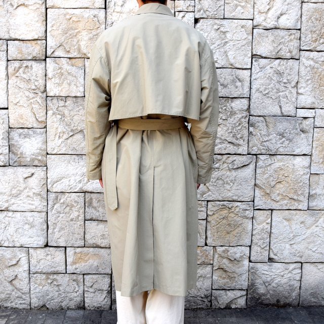 【2020 SS】YOKE(ヨーク)/ DETACHABLE DUSTER COAT -BEIGE- #YK20SS0090C(4)