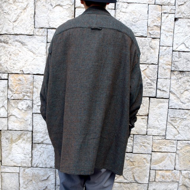 【2020 SS】HOMELESS TAILOR(ホームレステイラー)/ STAND COLLAR SHIRT -2色展開- #HTKS-003(4)