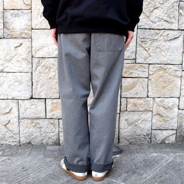 【2020】Graphpaper(グラフペーパー)/ COLORFAST DENIM BELTED PANTS -GRAY- #GM201-40096B(4)
