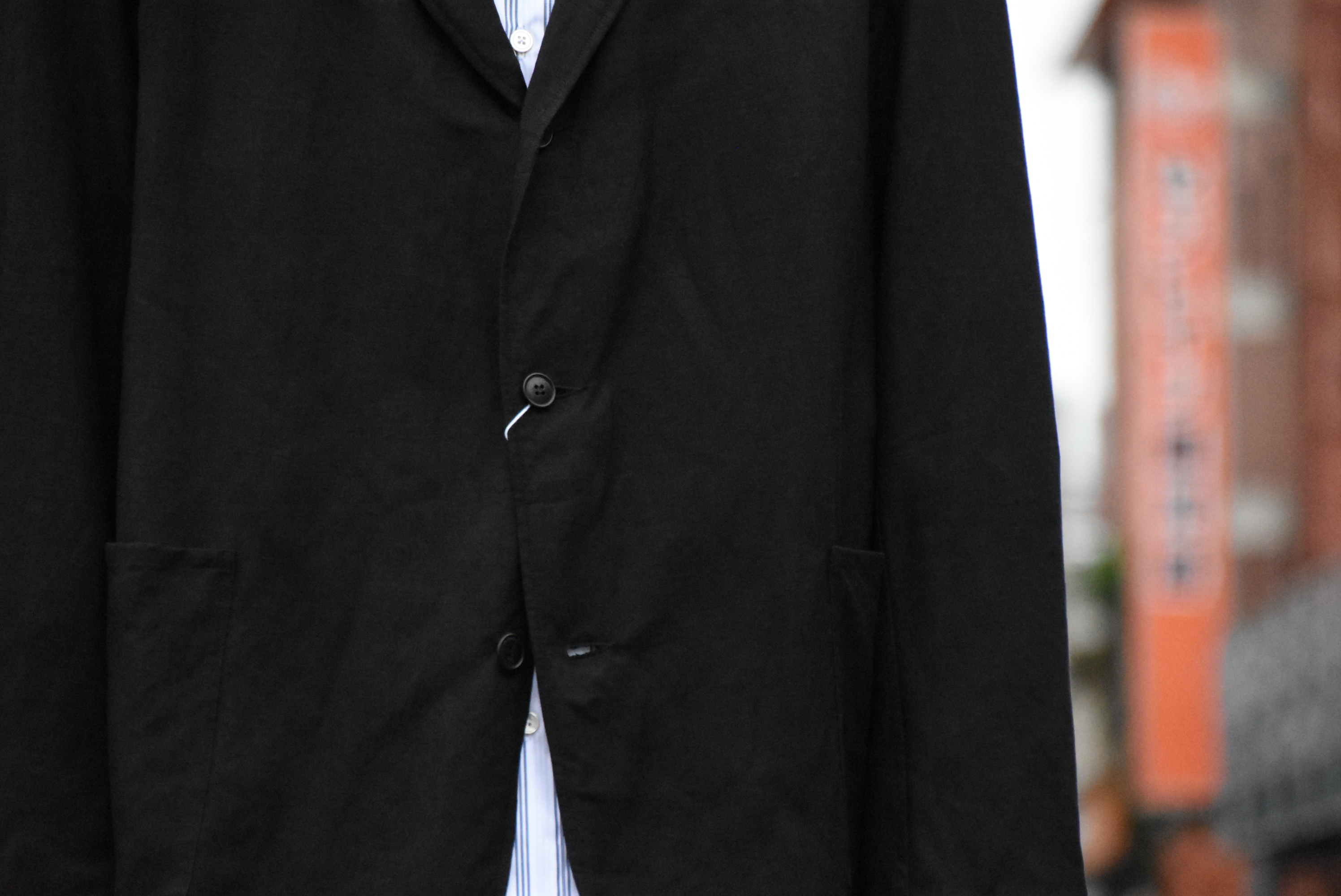 【2020 SS】COMOLI (コモリ) ヴィスコースリネンジャケット#R01-01008(4)