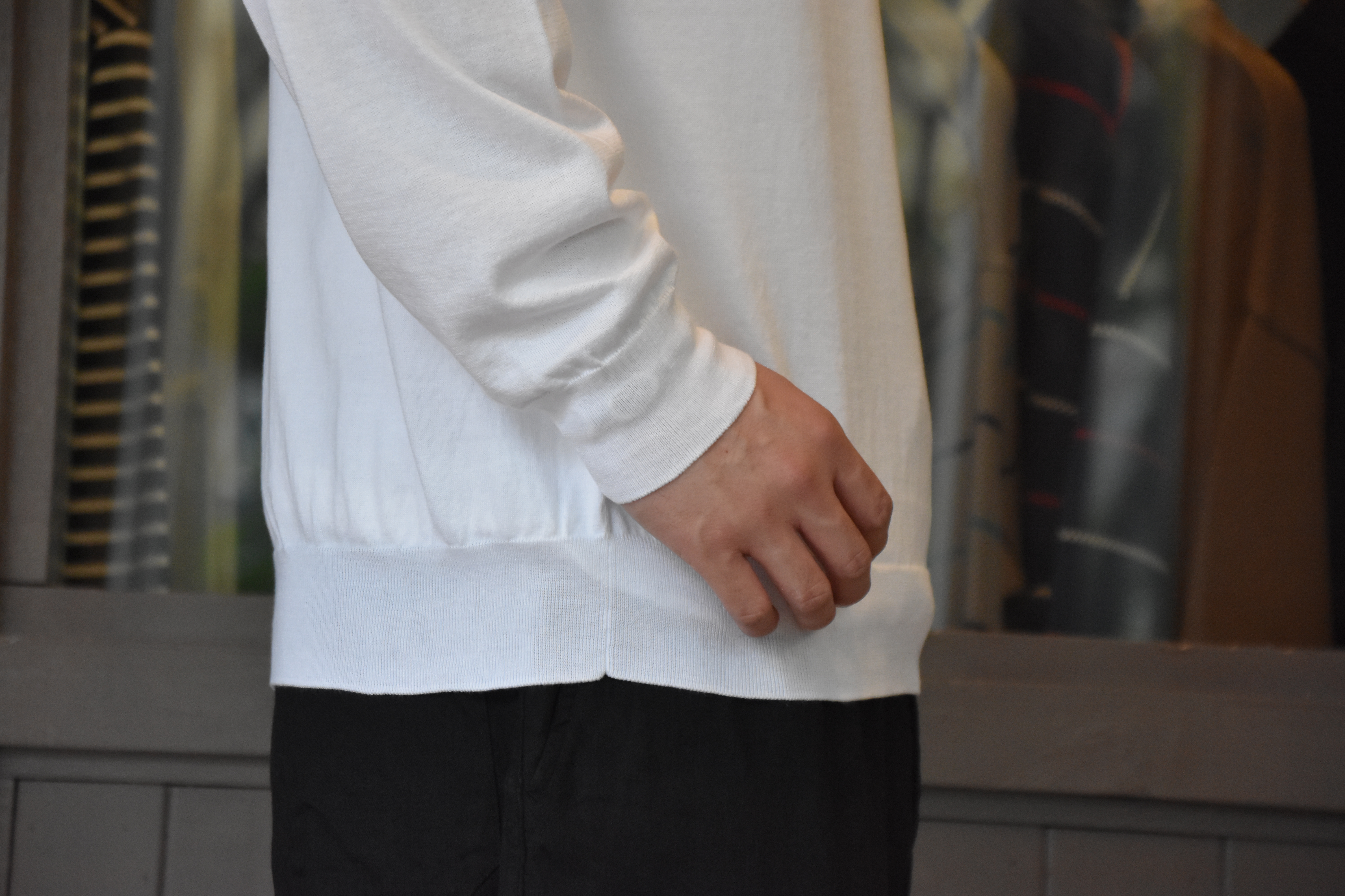 【2020 SS】COMOLI (コモリ) コットンクルーネックニット#R01-06001(4)