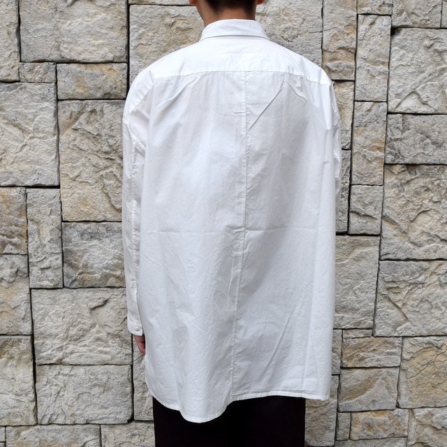 【2020】 toogood(トゥーグッド)/ THE DRAUGHTSMAN SHIRT POPLIN -CHALK- (4)