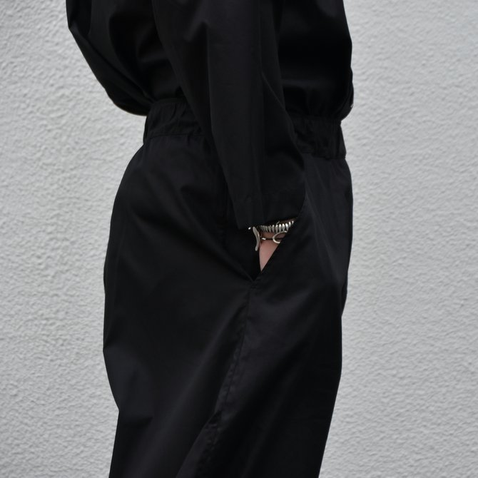 【2020 SS】 Cristaseya(クリスタセヤ)/LIGHT COTTON MOROCCAN PAJAMA PANTS -Black- #02DA-C(4)