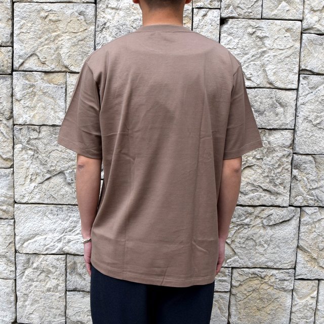 【2020 SS】AURALEE(オーラリー)/ LUSTER PLAITING TEE -L.BROWN- #A20ST02GT(4)