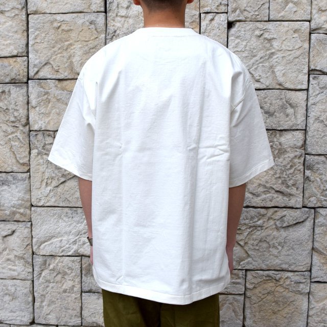 【2020 SS】AURALEE(オーラリー)/ STAND UP TEE -WHITE- #A20ST01SU(4)