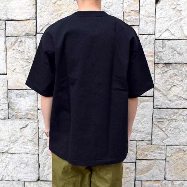 【2020 SS】AURALEE(オーラリー)/ STAND UP TEE -BLACK- #A20ST01SU(4)