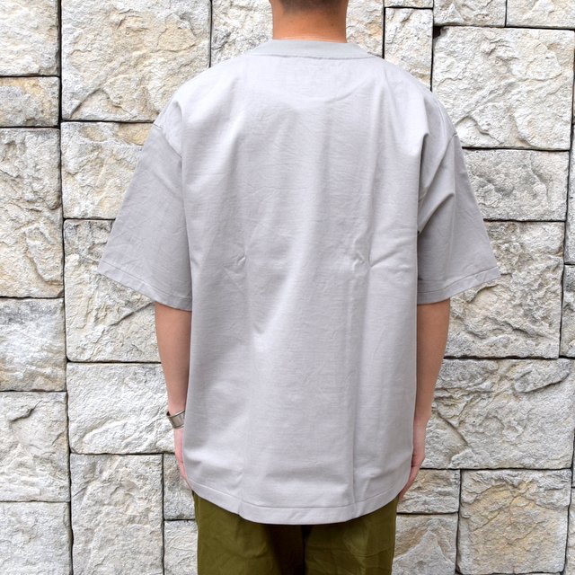【2020 SS】AURALEE(オーラリー)/ STAND UP TEE -PALE GRAY- #A20ST01SU(4)