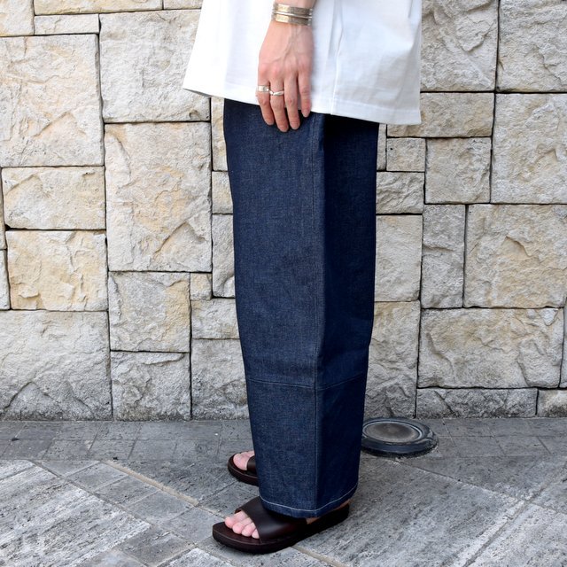 【2020】CAMIEL FORTGENS(カミエル フォートゲンス)/ AUBERGINE PANTS DENIM -DARK BLUE- #090507(4)