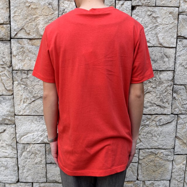【2020 SS】FRANK LEDER(フランクリーダー)/ COTTON T-SHIRT -RED- #0839012-75(4)