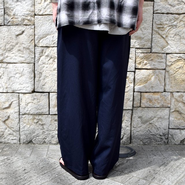 【2020 SS】holk (ホーク)/ カンフーパンツ -NAVY- #HOLK-401(4)