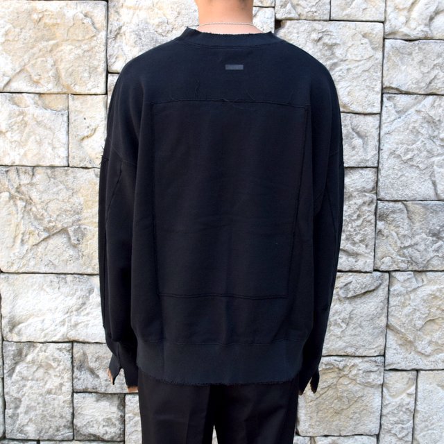stein(シュタイン)/ OVERSIZED REBUILD SWEAT LS -BLACK- #ST189(4)
