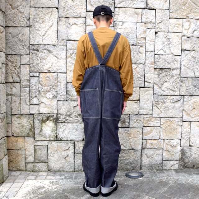 blurhms(ブラームス) /U.S COTTON DENIM OVERALLS -INDIGONAVY- #BHS20F005(4)