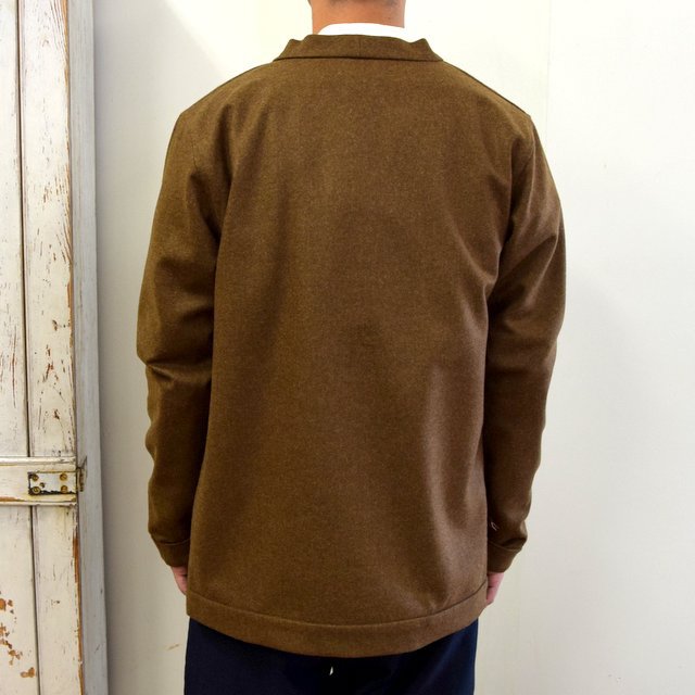 【2020】FRANK LEDER(フランクリーダー)/ LIGHT WEIGHT LODEN WOOL CARDIGAN -BROWN- #0127018(4)