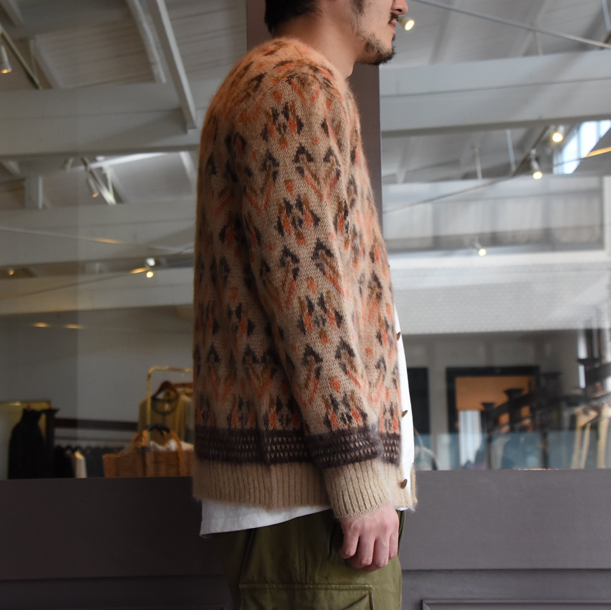 【2020】NEEDLES(ニードルス) Mohair Cardigan -Triangle- #HM270(4)