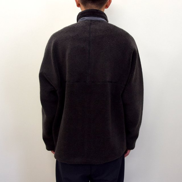 【2020】Graphpaper (グラフペーパー)/ Wool Boa Zip-Up Blouson -2色展開- #GU203-70166(4)