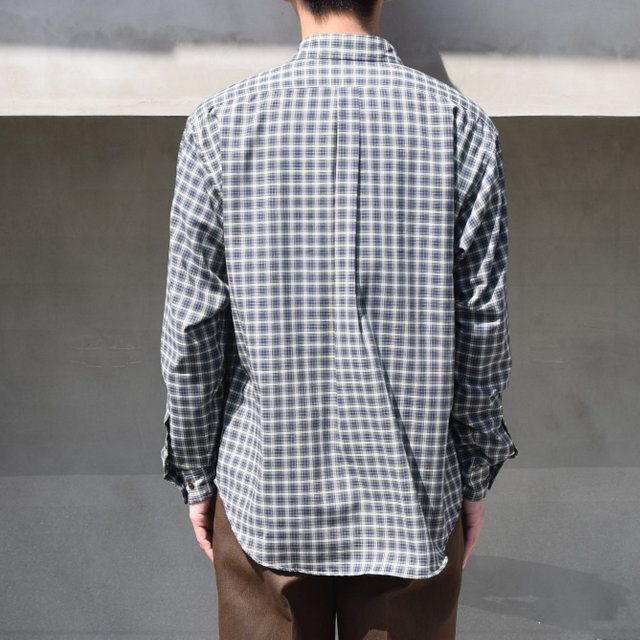 BROWN by 2-tacs (ブラウンバイツータックス)/ REGULAR COLLAR -NAVY GREEN- #B25-S001(4)