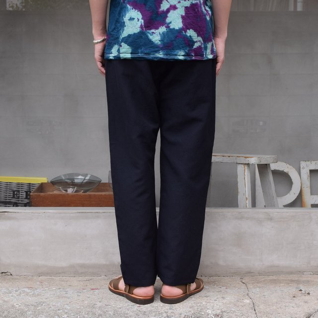 BROWN by 2-tacs (ブラウンバイツータックス)/ EASY PANTS -NAVY- B25-P006(4)