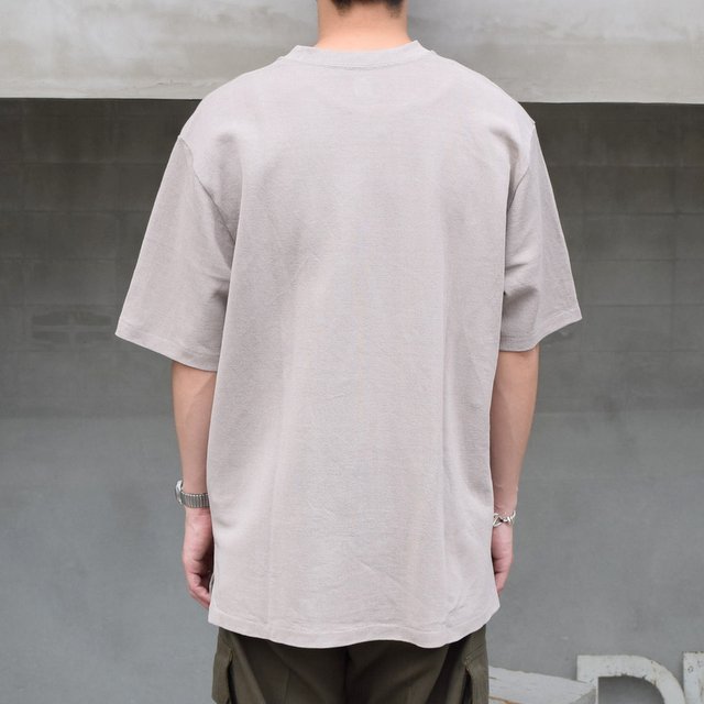 KAPTAIN SUNSHINE (キャプテンサンシャイン)/ CREWNECK PULLOVER TEE -LIGHT GREY- #KS21SCS07-GR(4)