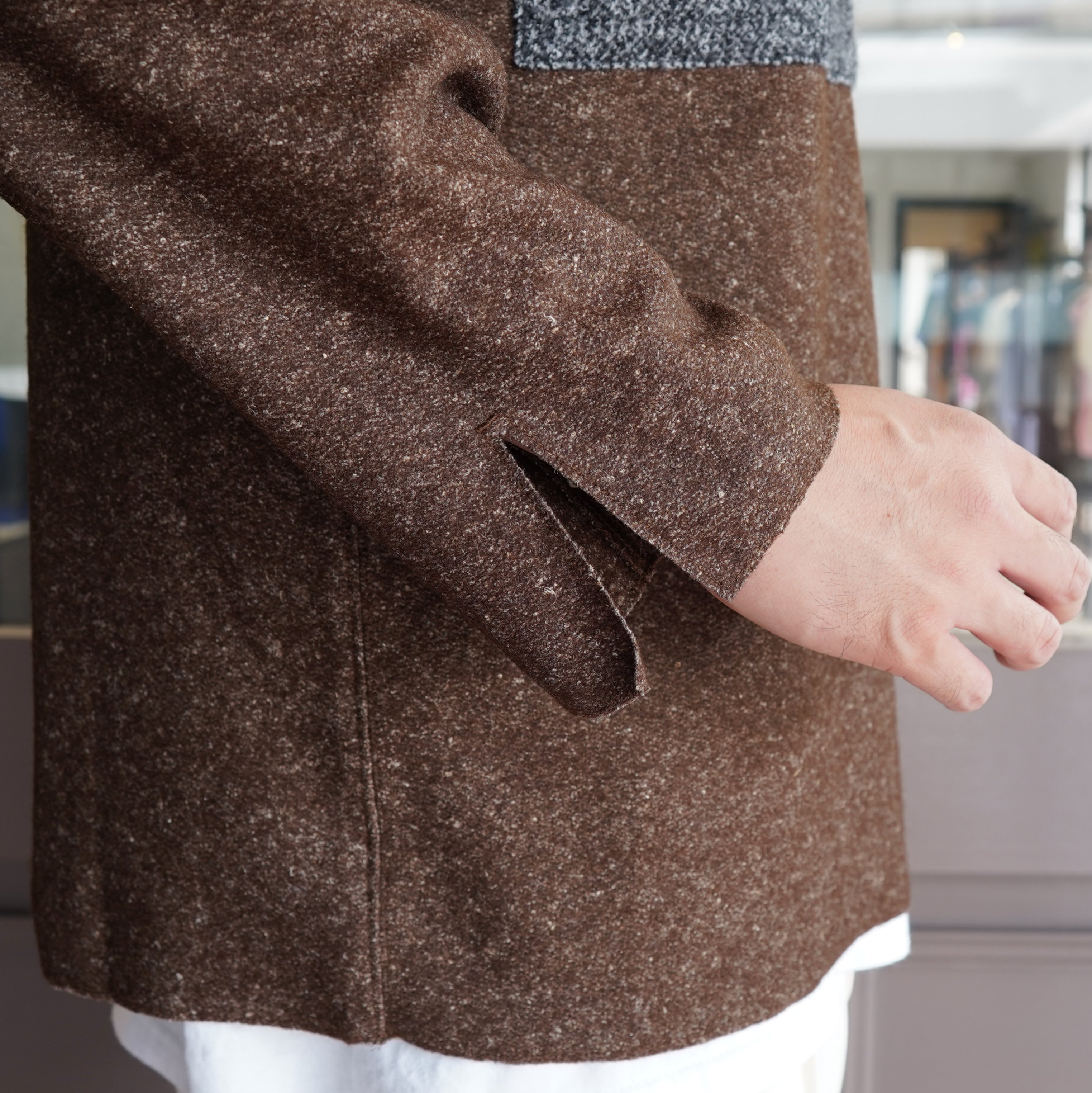 amachi.(アマチ) Tobi-ishi Top-Brown- #AY9-15(4)