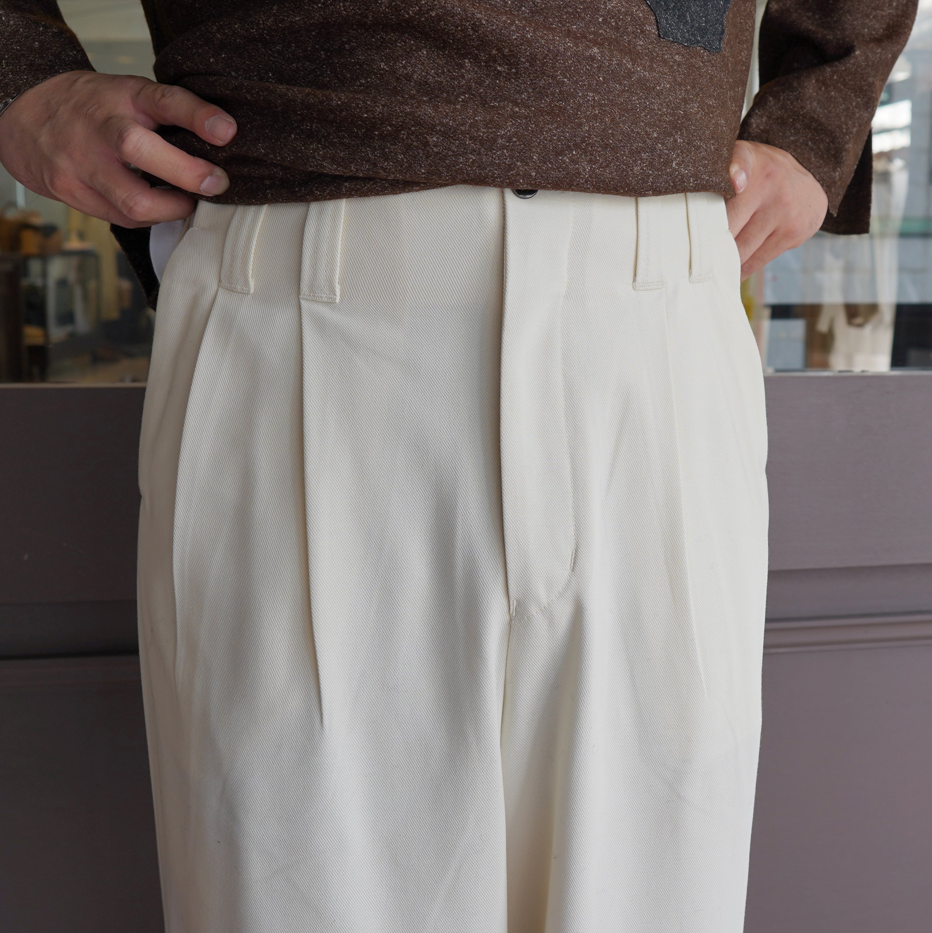 amachi.(アマチ) Elevation Pants -Off White- #AY9-23(4)