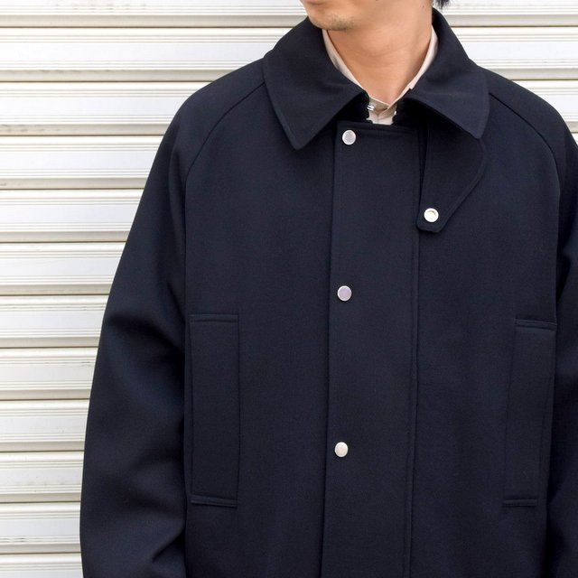 MARKAWARE(マーカウェア)/ WAYFARER COAT -BLACK- #A21C-09CO01C(4)
