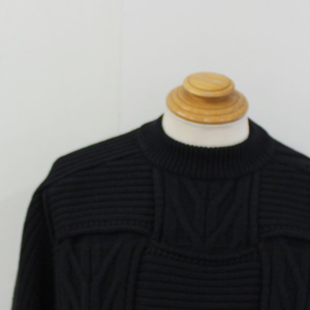YOKE(ヨーク)/CROSSING CABLE CREW NECK KNIT #YK21AW0288S(4)