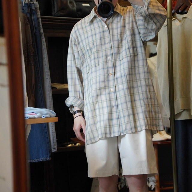 【25SS】MAATEE&SONS(マーティーアンドサンズ)/ WORK SHIRTS -FADE IVORY- #MT5103-0610A(4)