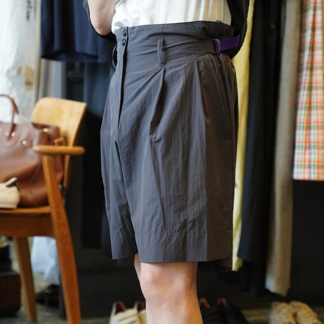【25SS】MAATEE&SONS(マーティーアンドサンズ)/ NYLON GURKA SHORTS -GRAY- #MT5103-0217(4)