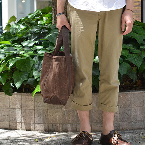 TEMBEA(テンベア) OPEN TOTE MEDIUM -PERSIMMON(柿渋)-(4)