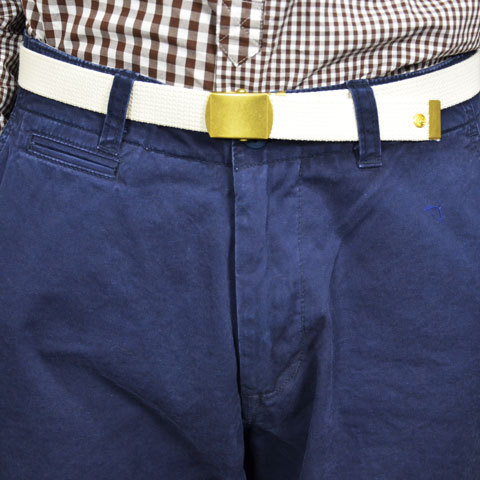 MASTER&Co.(}X^[AhR[) CHINO PANTS with BELT -(39)NAVY-yZz(5)