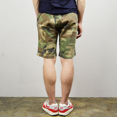 MASTER&Co.(}X^[AhR[) CHINO SHORTS with BELT -(01)CAMO- (5)