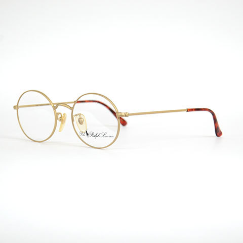 Polo Ralph Lauren Eyewear(|Et[EACEFA) OVAL 540 -MAT GOLD-(5)