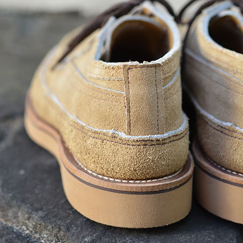 RUSSELL MOCCASIN (ラッセルモカシン) HURON MOCCASIN-MANSON ARMY LAST -LARAMIE SUEDE TAN- (5)