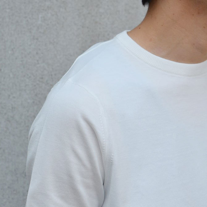 EEL products(イ―ルプロダクツ) Allways Knit 1/2 -(11)WHITE-(5)