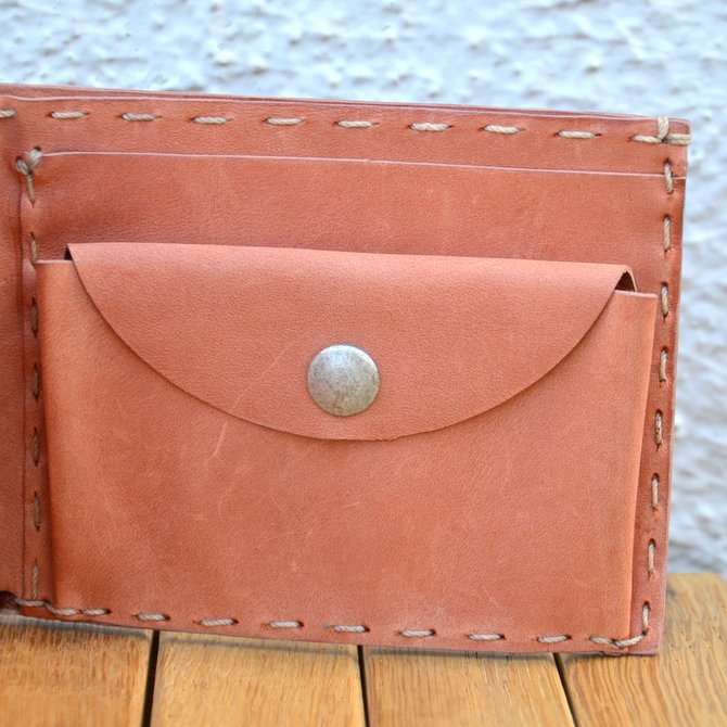 HENRY BEGUELIN(エンリーベグリン) New Club Bis Stone Washed 二つ折りウォレット -Confetto-(5)