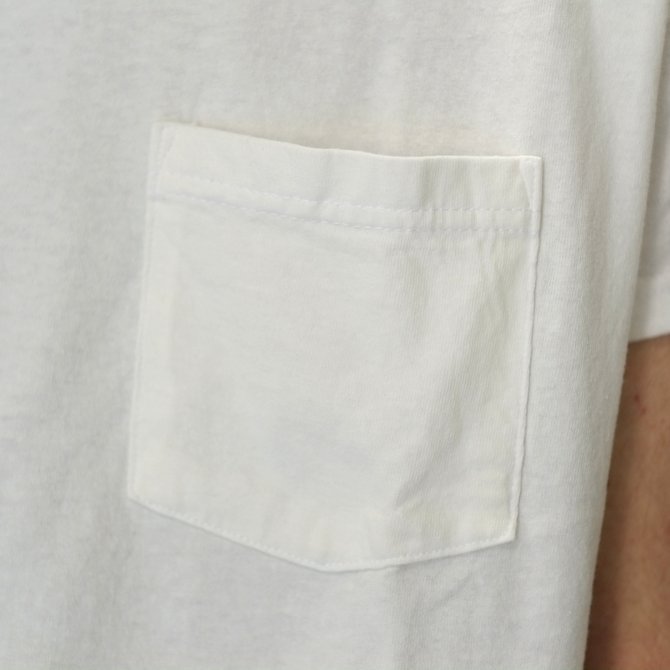 Cal Cru(JN[) C/N S/S RELAXED FIT(MADE IN USA)  -WHITE-(5)