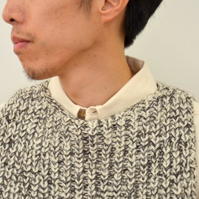TENDER Co.(テンダー) VOE SLIPOVER -ECRU×BROWN- #761(5)