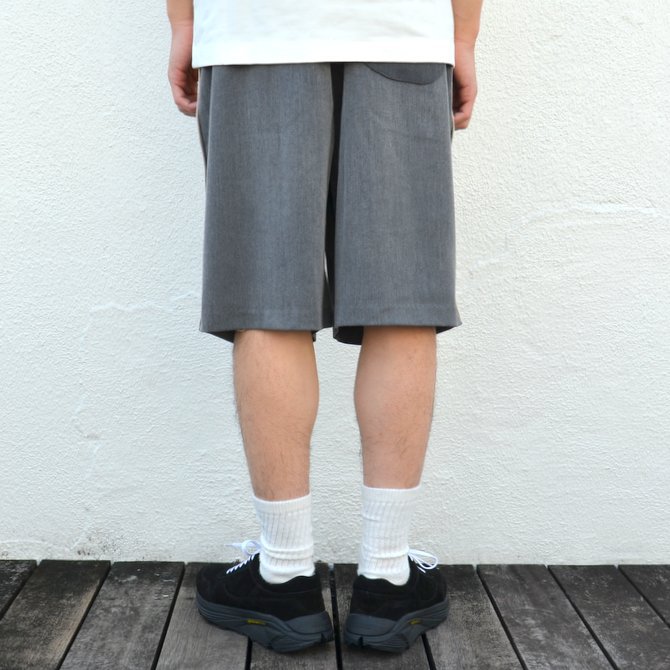 DROLE DE MONSIEUR(ドロールドムッシュ) / Binding short -Grey-(5)
