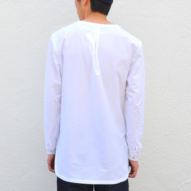 【30% OFF SALE】【17 SS】Curly(カーリー) HIGH GAUGE TWILL JERSEY -WHITE- #171-31032SD(5)