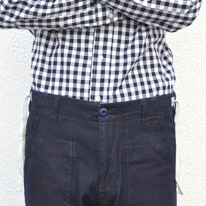KENNETH FIELD (ケネスフィールド) CEREMONY TROUSER SUPIMA DENIM -INDIGO- #17SS-47(5)