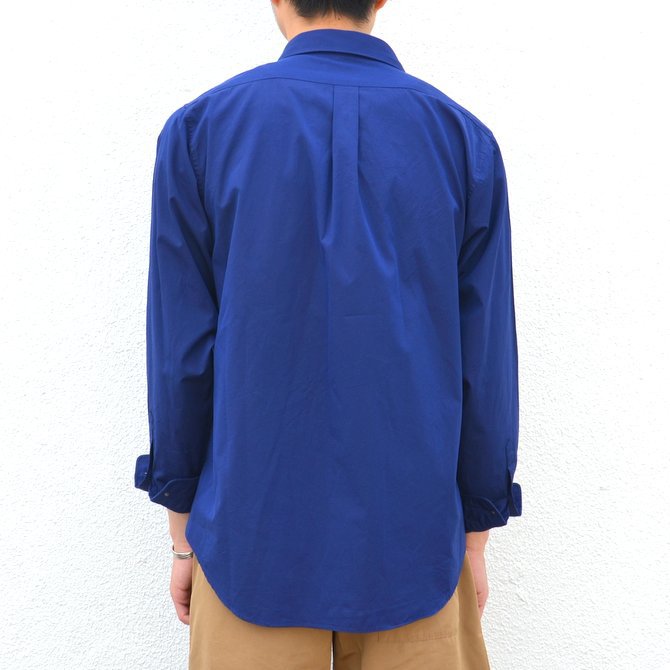 semoh(Z[)/ Regular collar Shirt -NAVY- #SA01-1-06(5)