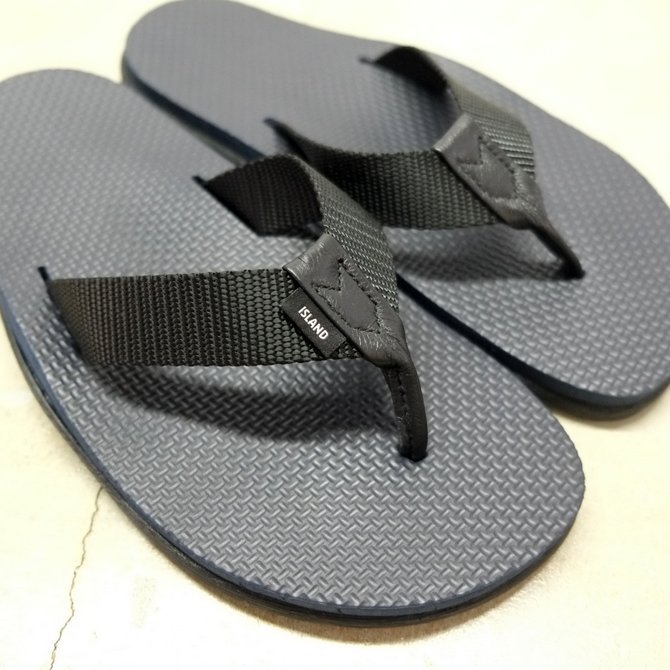 ISLAND SLIPPER (アイランドスリッパー) Men's Thong -BLACK-(5)