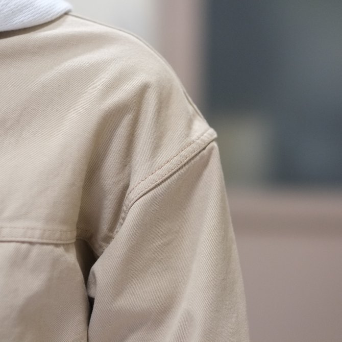 【30% off SALE】【2018 SS】7 × 7 / seven by seven ( セブン バイ セブン ) 1ST KATSURAGI JACKET -BEIGE- #SBSS18KJK(5)