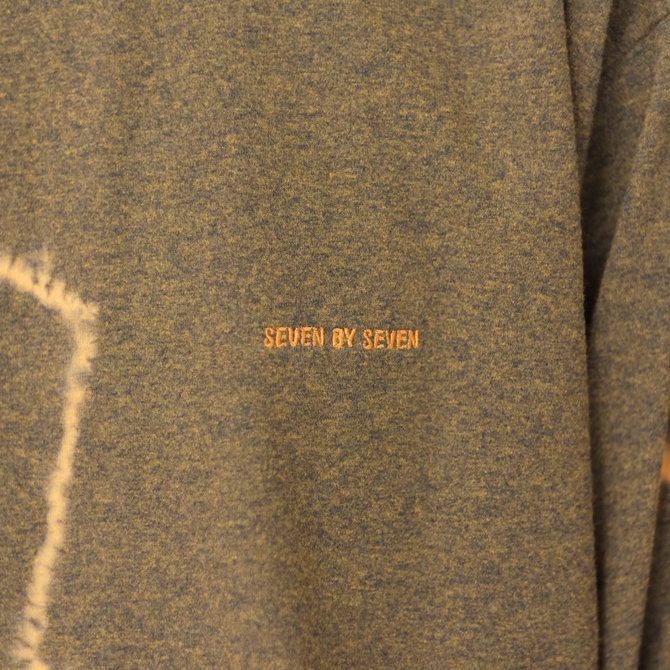 【30% off SALE】【2018 SS】7 × 7 / seven by seven ( セブン バイ セブン ) TIE-DYE T-SHIRT LS -ORANGE- #SBSS18TDTSL(5)